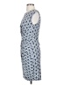 Max Studio Print Blue Cocktail Dress Size S - photo 5