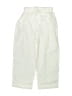 Assorted Brands Solid Ivory White Casual Pants Size 4 - 5 - photo 2
