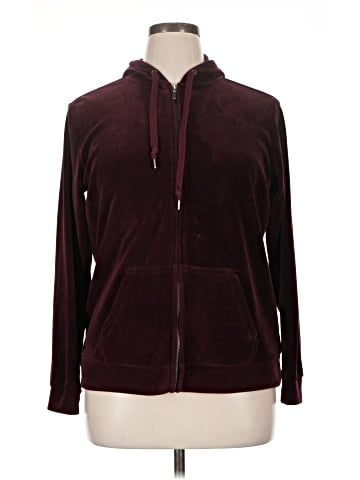 Gloria Vanderbilt Zip Up Hoodie (view 1)