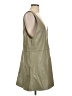 MNG 100% Polyester Green Casual Dress Size 10 - photo 4