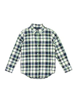 Janie And Jack Long Sleeve Button Down Shirt