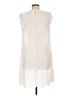 Unbranded 100% Polyester Ivory Casual Dress Size L - photo 2