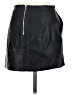 Lulus 100% Polyester Black Faux Leather Skirt Size S - photo 2