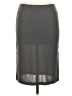 NY Invasion 100% Polyester Solid Gray Casual Skirt Size L - photo 2