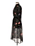 Assorted Brands Floral Black Cocktail Dress Size M (estimated) - photo 5