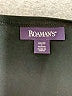 Roaman's Solid Black Casual Dress Size 18 (L) - photo 6