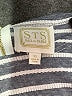 Sail to Sable Stripes Gray Casual Dress Size XS - photo 7