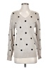 Unbranded Polka Dots Silver Pullover Sweater Size S - photo 1