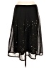 Rampage 100% Polyester Stars Black Formal Skirt Size 7 - photo 1