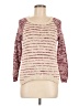Red Camel Tweed Burgundy Purple Pullover Sweater Size M - photo 1