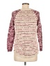 Red Camel Tweed Burgundy Purple Pullover Sweater Size M - photo 2