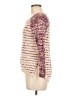 Red Camel Tweed Burgundy Purple Pullover Sweater Size M - photo 5