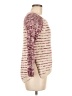 Red Camel Tweed Burgundy Purple Pullover Sweater Size M - photo 4