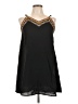Shein 100% Polyester Black Casual Dress Size L - photo 1