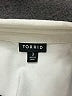 Torrid 100% Rayon Print White Ivory Long Sleeve Button-Down Shirt Size 3X Plus (3) - photo 7