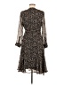 Express Animal Print Brown Casual Dress Size M - photo 2