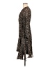 Express Animal Print Brown Casual Dress Size M - photo 5