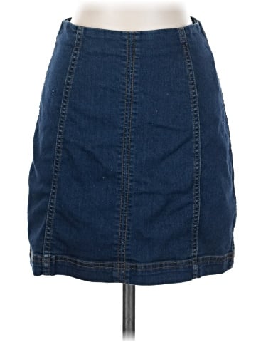 Free People Denim Skirt (view 1)