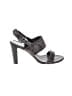 Stuart Weitzman Gray Black Sandals Size 8 - photo 1