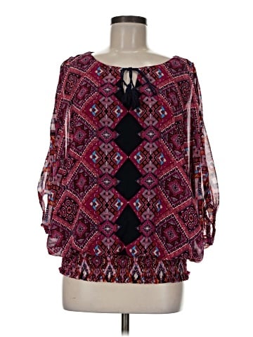 Coco Bianco 3/4 Sleeve Blouse (view 1)