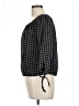 Madewell 100% Polyester Black 3/4 Sleeve Blouse Size S - photo 5