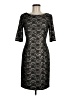 Eliza J Black Cocktail Dress Size 8 - photo 1