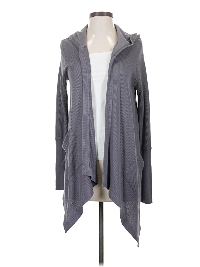 Pre-owned Splendid Cardigan Sweater In Gray
