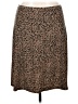 Axcess Animal Print Brown Casual Skirt Size L - photo 1
