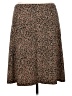 Axcess Animal Print Brown Casual Skirt Size L - photo 2