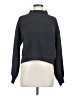 Hollister Solid Gray Turtleneck Sweater Size M - photo 1