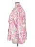Unbranded 100% Polyester Paisley Pink Long Sleeve Blouse Size XXL - photo 5