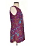 CAbi 100% Rayon Purple Sleeveless Blouse Size S - photo 4