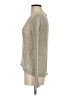 Cynthia Rowley TJX Metallic Silver Pullover Sweater Size S - photo 5
