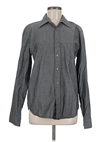 Adriano Goldschmied Long Sleeve Button-Down Shirt (view 1)