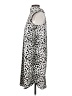 Topshop Animal Print Silver Cocktail Dress Size 4 - photo 5