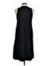Unbranded Solid Black Casual Dress Size M - photo 2