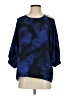 prologue 100% Polyester Blue 3/4 Sleeve Blouse Size S - photo 1
