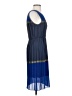 BCBGMAXAZRIA 100% Polyester Blue Cocktail Dress Size XXS - photo 4