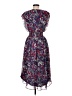 BCBG Paris 100% Polyester Paisley Blue Casual Dress Size M - photo 2