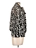 Cato Animal Print Black Long Sleeve Blouse Size L - photo 4