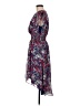 BCBG Paris 100% Polyester Paisley Blue Casual Dress Size M - photo 5