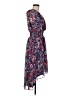 BCBG Paris 100% Polyester Paisley Blue Casual Dress Size M - photo 4