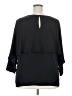 19 Cooper 100% Polyester Black 3/4 Sleeve Top Size 2X - photo 2