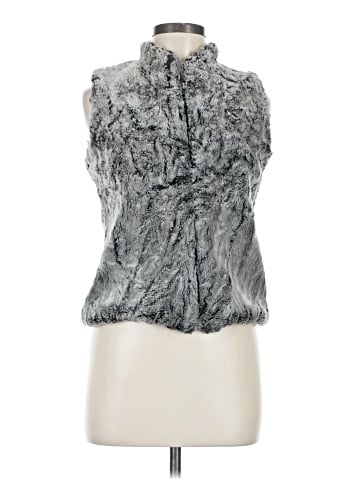 Dance in Paris Faux Fur Vest (view 1)