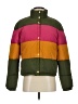 Tory Burch Color Block Green Jacket Size S - photo 1
