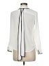 DKNY 100% Polyester Ivory White Long Sleeve Blouse Size M (estimated) - photo 2