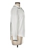 DKNY 100% Polyester Ivory White Long Sleeve Blouse Size M (estimated) - photo 4
