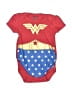 Justice League Graphic Red Short Sleeve Onesie Size 6-9 mo - photo 1