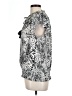 violet b. 100% Polyester Silver Short Sleeve Blouse Size L - photo 5