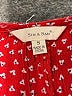 Sim & Sam 100% Rayon Red Sleeveless Blouse Size S - photo 7